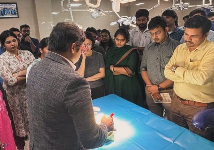 Teaching at the NIMHANS CME & Workshop on Craniosynostosis, Bangalore, 2025